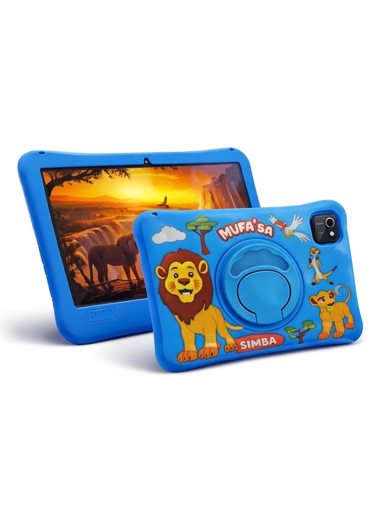 سيمبا تابلت أطفال بيبي تاب SIMBA مقاس 10.1 بوصة – شبكة 5G – أندرويد 16 – بطارية 10000mAh – مع جراب حماية بشكل الأسد - Image 3